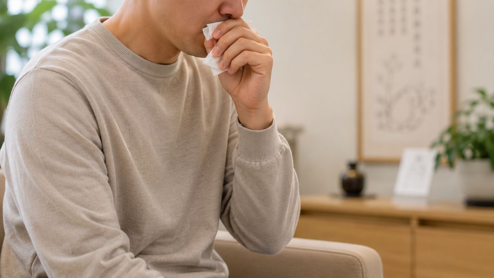 中醫師為患者進行中醫診症及健康評估